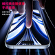 Biaz enhanced version of electroplating 2 pieces, suitable for Apple 15 tempered film, iPhone 16 mobile phone film, high-definition full screen, strong anti-fingerprint, no white edge, full glass front film JM871