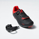 New summer lock shoes HuB and BoZERAY Zhuorui road cycling lock shoes foot pedal lock pedal combination Black ER11301 +ZP-112 road cycling lock shoes 41