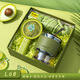 AMEI Gift Summer Cool Souvenir Geschenkbox für Business Company Team Building Newcomer, um sich dem Unternehmen anzupassen, um praktische Geschenke für Mitarbeiter anzupassen. Ideen Orange (Bambusbecher + Regenschirm + Handtuch)