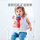 Hape children's microphone singing toys karaoke songs battery-free echo sound microphone gift E0337