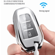 Suitable for Dongfeng Peugeot 508 408 2008 5008 4008 New Energy Vehicle Key Case Modified Remote Control Key Shell Men's and Women's Key Chain A-style Smart [Black + Lambskin Braided Buckle] Automotive Supplies Accessories Functional Small Parts