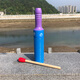 Children's percussion instrument Single ringer Colorful grooved single ringer Kindergarten instrument toy Wooden ringer toy Orff world (Orff world) Red single ringer