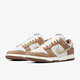 Nike (Nike) Dunk Low Retro Prm Herren weiß braun niedriger Top Leichtes Sportschuhe DD1390-100 41