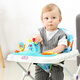 hopkids walker baby O-Legging Baby 2005 multi-function anti-rolling baby toddler foldable standard model gem blue