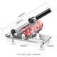
OAK (OAK) Meat Cutting Machine Beef and Lamb Roll Slicing Machine Household Meat Shaving Machine Frozen Meat Artifact Meat Cutting Machine OX-C1656