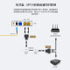 WANJEED network cable splitter 1 point 2 simultaneous Internet access RJ45 network adapter shielded three-way head home broadband extender network cable splitter 1 point 2 (can access the Internet at the same time)