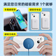 BEISI, das für Apple 13 Mobiltelefon Fall magnetische Absorption iPhone 13 Schutzhülle Magsafe Magnetische Absorption Ladungskoffer Ultra-dünner Airbag Anti-Fall-Fall-Handy-Mobilfunkhülle Männlich und Frauen transparent
