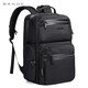 Bange men's backpack, boys, high school students and college students' school bags, trendy men's business trip backpack, large capacity 15.6-inch laptop bag BG-2601 black