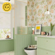 Apple Elf 600x1200 French retro wall skirt ceramic tiles bathroom floral tiles cream kitchen wall tiles balcony floor tiles antique tiles H12001 infinite joint pattern 600*1200