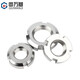 Guwanji 304 stainless steel round nut slotted nut GB812 locking fine tooth stop and cap four-slot nut accessories M16*1.5 (1 piece) 304 material