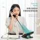 Deli telephone landline landline office home use 30 tilt angle adjustable brightness 13560 black