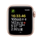 Apple Watch SE 2021 Smart Watch GPS Model 40mm Gold Aluminum Metal Case Starlight Color Sports Strap MKQ03CH/A