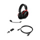 Extremely Unknown (HYPERX) Cloud Wireless Hurricane 3 Wireless Black and Red E-Sports Gaming Headset Head-Mounted Noise Canceling Microphone FPS Chicken Play Same Style as Lao Feiyu Adapted to Delta Action