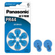 Panasonic auditive Aide Zinc Batterie vide A675 PR44 Cochlear Inner Ear Back Small Electron 6 Capsules