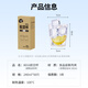 YOUAO disposable cup 8016 aviation cup 240ml*50 straight transparent drinking cups hard plastic cup