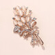 QUAMER 2024 new trendy Korean version new Chinese style bouquet fashionable rhinestone cat's eye rose rose gold