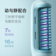 Lena straight hair comb negative ion does not damage hair fluffy straight hair artifact mini portable curling rod perming inner buckle splint dual-purpose household anti-scalding comb electric comb F6 (bag)