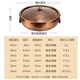 CHUILAOYE pure copper hot pot special pot induction cooker pot old-fashioned thickened household mandarin duck copper pot hot pot soup pot donkey hide gelatin pot 30CM retro classic end pot clear soup pot 4-5 people