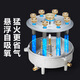 Yantai [livraison de porte] poêle à gaz double poêle à gaz poêle domestique poêle à gaz naturel intégré le poêle à gaz incorporé