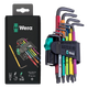 维拉德国Wera967 SPKL单支球头星型梅花内六角L型扳手带加消磁器 灰色梅花扳手T8 05024350001
