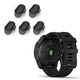 Garmin watch charging port dust plug Garmin Fenix8/7X/6X/5X/Forerunner945/955/965/245M/255M/265 adapter 5 black charging dust plugs