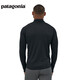 Patagonia Men's Autumn and Winter C3 Warm, Comfortable and Breathable Functional Underwear 44447 BLK L
