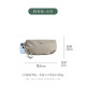 Leif clutch bag Yunduo coin wallet large capacity mobile phone bag simple fashion daily casual bag women's bag milk tea apricot - can be placed on iPhone14