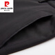 皮尔卡丹（pierre cardin）羽绒裤男外穿休闲裤冬季加厚商务男士西裤中年爸爸装保暖长裤子男 9230黑色 L