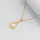 OLIVEIRA Freshwater Pearl Pendant Ring Rated Set True Love Series C3-2490-1