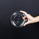 Jiamo disposable plates 13cm 5 inches 20 crystal plates cake dishes picnic snacks thickened aviation plates