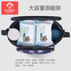 Vir0nicr Vironicr Kinderbeutel Aufbewahrungstasche Trolley -Tasche Mama Tasche Aufbewahrungstasche Storage Bag Kinderbeutel Universal Grey