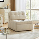 Lins Haus kleiner Wohnung Wohnzimmer Stoff Einzelsofa 2024 Neues einziehbares Dual-Gebrauch-Klappbett TBS292