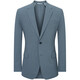 Good news bird spring light formal suit (top) flat lapel suit for men EBB231712 light green 50A