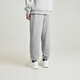 Jack Jones (JACK/JONES) men's autumn and winter plus velvet pants men's casual sports pants loose sweatpants warm trendy steel stamp trousers thick style light flower gray GH1 175/80A/MR