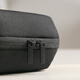 Bona Cloud Travel Digital Speichertasche verdickte Kopfhörer Elektronische Organisation Storage Beutel Banken Daten Kabelspeicherbeutel Schwarz Schwarz