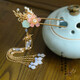 Ancient costume hairpins, tassels, step-rocking girls, super fairy-like ancient style hairpins, Hanfu headwear, ancient hairpins, accessories, secret fragrance, one pack