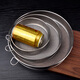 Thickened 304 stainless steel flour sieve for Jiapu Baking household filter sieve flour fine mesh sieve tool 30 mesh Thickened 304 ring flour sieve diameter 20CM