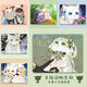 Genshin Impact Mouse Pad Small Naxi Da Linghua Péripher Bureau Bureau Mat de bureau Dormitory Les verrous de greffiers peuvent être personnalisés JinPeng Général [BB-673] 30 cm * 25 cm * 3 mm d'épaisseur
