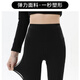 Langsha Sharkhose für Frauen mit hohen Taillen kann außen getragen werden, damit sie schlank und größer aussehen, Yoga -Sport -Leggings, Black Net Version L