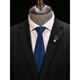 RORONOA tie men's zipper formal wear lazy men's business zipper without knotting students' one-time pull [good stuff] Zipper tie-E826
