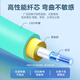 山泽(SAMZHE)光纤跳线 工程电信级万兆LC-LC多模双芯OM4 阻燃低烟无卤光纤入户线 收发器尾纤1米G4-LCLC01