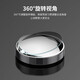 W / P Miroir inverse petit rétroviseur rond Miroir de vision petite voiture ronde Miroir à haute définition Berotte aveugle Assisté Artefact Réflexion Miroir grand angle [Type de coupe