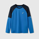 ASICS children's clothing children's sports long-sleeved knitted T-shirt moisture-absorbent and quick-drying inner wear spring new model 8851 ASICS blue 160 cm