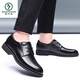 Capa de la cabeza de pájaros carpintería Sandalias de hombres de vaca Summer Summer Genuine Leather Leather Cuero Zapatos de cuero de negocios Altura casual, alaño, zapatos para hombres de Lace-Up para hombres 9928 Sandalias huecas negras 37 plantillas