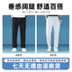 李宁运动裤男夏季薄款直筒宽松男士休闲裤子纯灰色棉卫裤官方正品长裤 灰色（常规直筒-口袋拉链） L