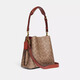蔻驰（COACH）23新款 Willow 系列水桶包中号女士时尚气质单肩手提包可斜跨 23款 C3890 Brass/Tan Rust