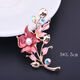 Suiyu Xianyan exquisite rose brooch, versatile flower corsage, anti-exposure accessories, women's A style