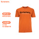 
SIMMS new short-sleeved T-shirt spring and summer breathable and comfortable boys' fashion Luya outdoor fishing suit soft and comfortable quick-drying PG-12803 short-sleeved-dark blue S