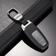 Digalen Car Schlüsselkette Geely Leder Männer und Frauen personalisierte kreative einfache Anhänger Schlüsselkette Taille Hanging Audi Volkswagen Nissan Buick Honda Mercedes-Benz Geely Byd Haval Platinum Grau