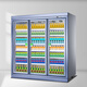 Bingsman (BSM) Meiyijia freezer supermarket split beverage cabinet commercial plug-in refrigerated display cabinet air-cooled convenience store four-door refrigerator vertical beverage display cabinet front and rear five-door split 3280*830*2100